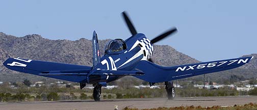 Goodyear F2G-2 Corsair N5577N Race 74, Cactus Fly-in, March 3, 2012